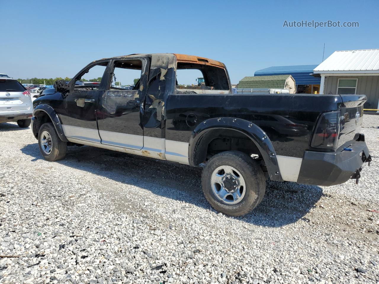 2012 Dodge Ram 2500 Laramie Black vin: 3C6UD5NL8CG293739