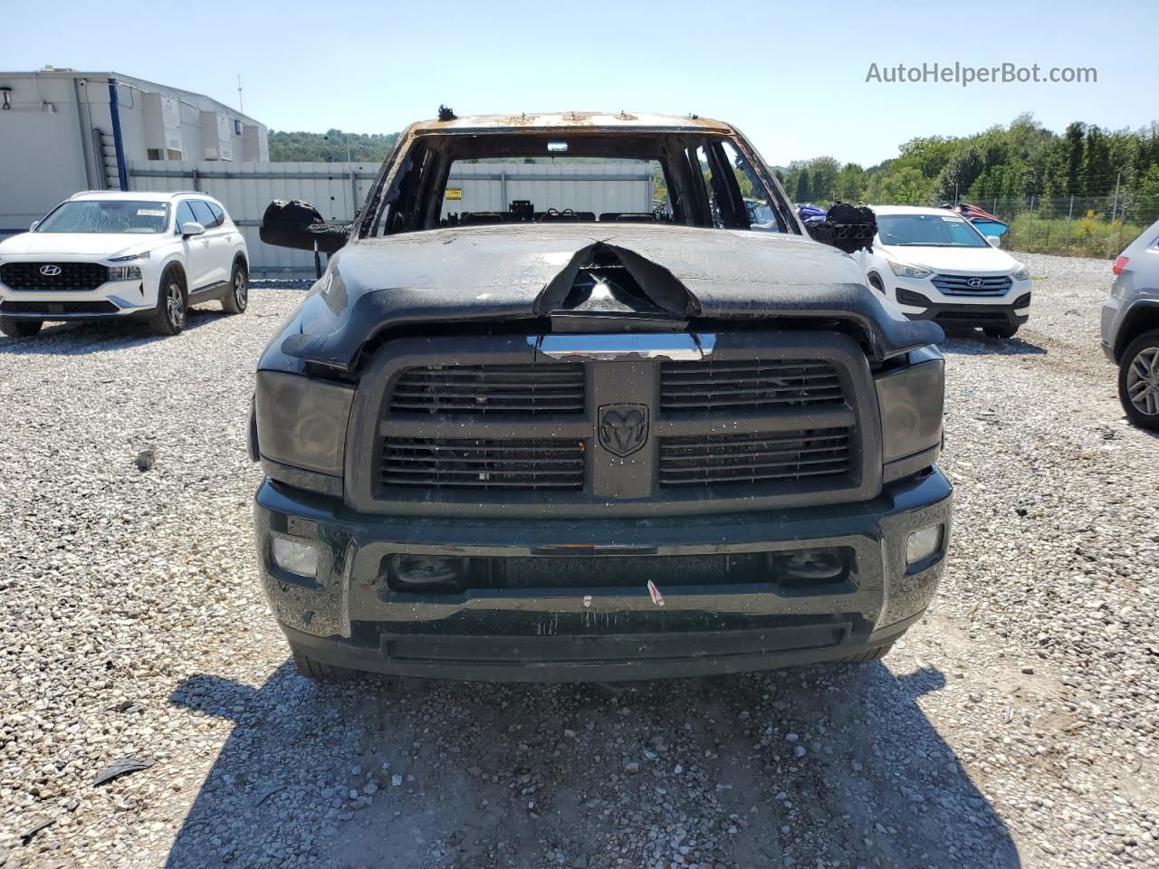 2012 Dodge Ram 2500 Laramie Black vin: 3C6UD5NL8CG293739