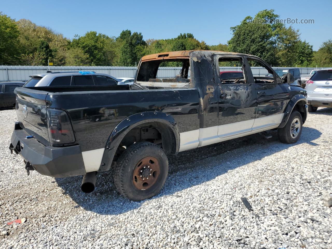 2012 Dodge Ram 2500 Laramie Black vin: 3C6UD5NL8CG293739