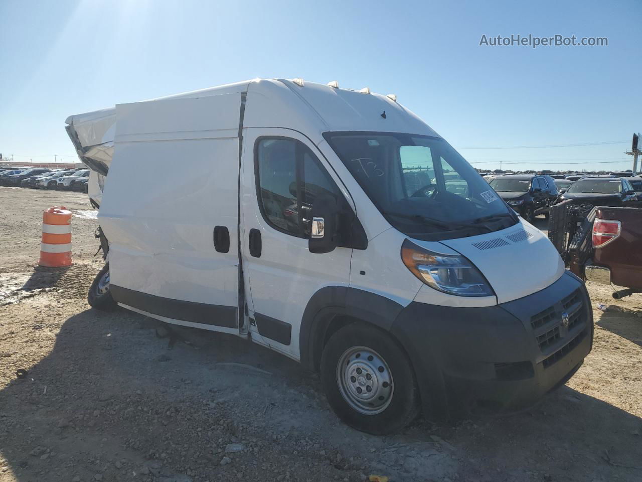 2017 Ram Promaster 3500 3500 High White vin: 3C6URVHG2HE538439