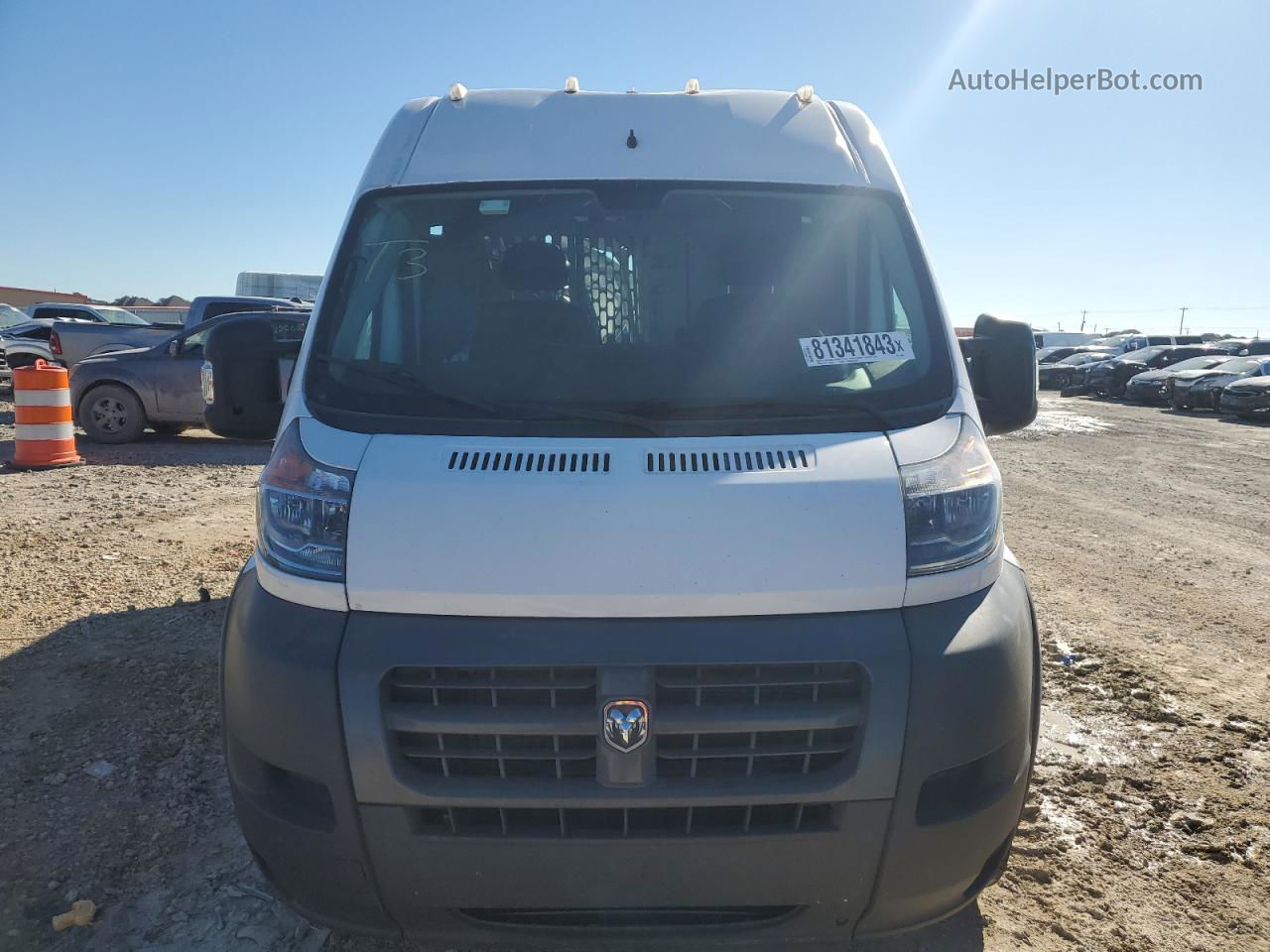 2017 Ram Promaster 3500 3500 High White vin: 3C6URVHG2HE538439