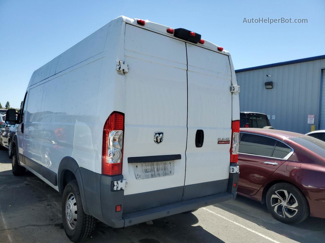 2017 Ram Promaster 3500 3500 High White vin: 3C6URVHG8HE523296