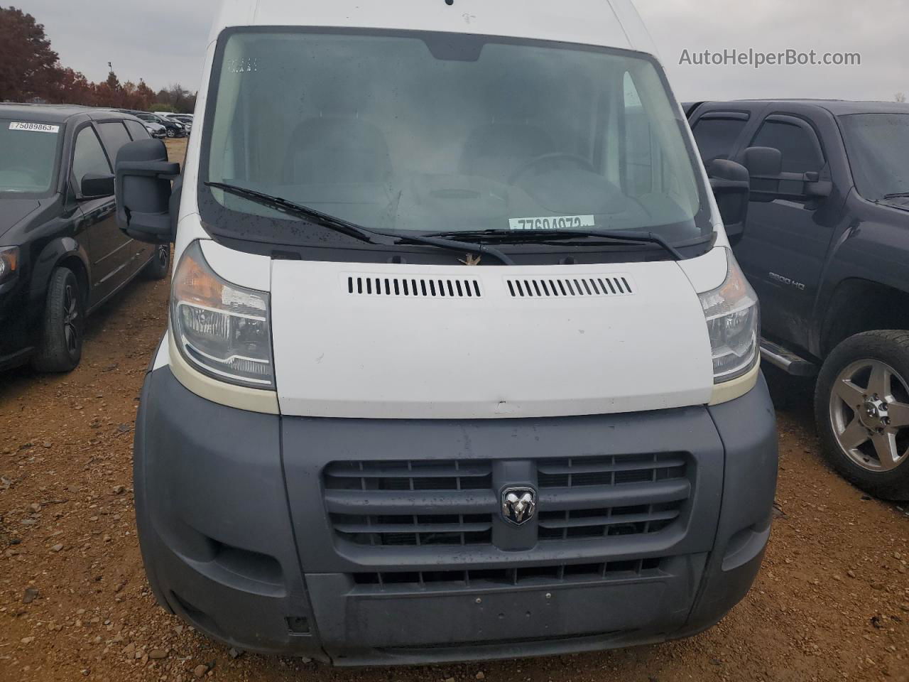 2017 Ram Promaster 3500 3500 High White vin: 3C6URVJG2HE516399