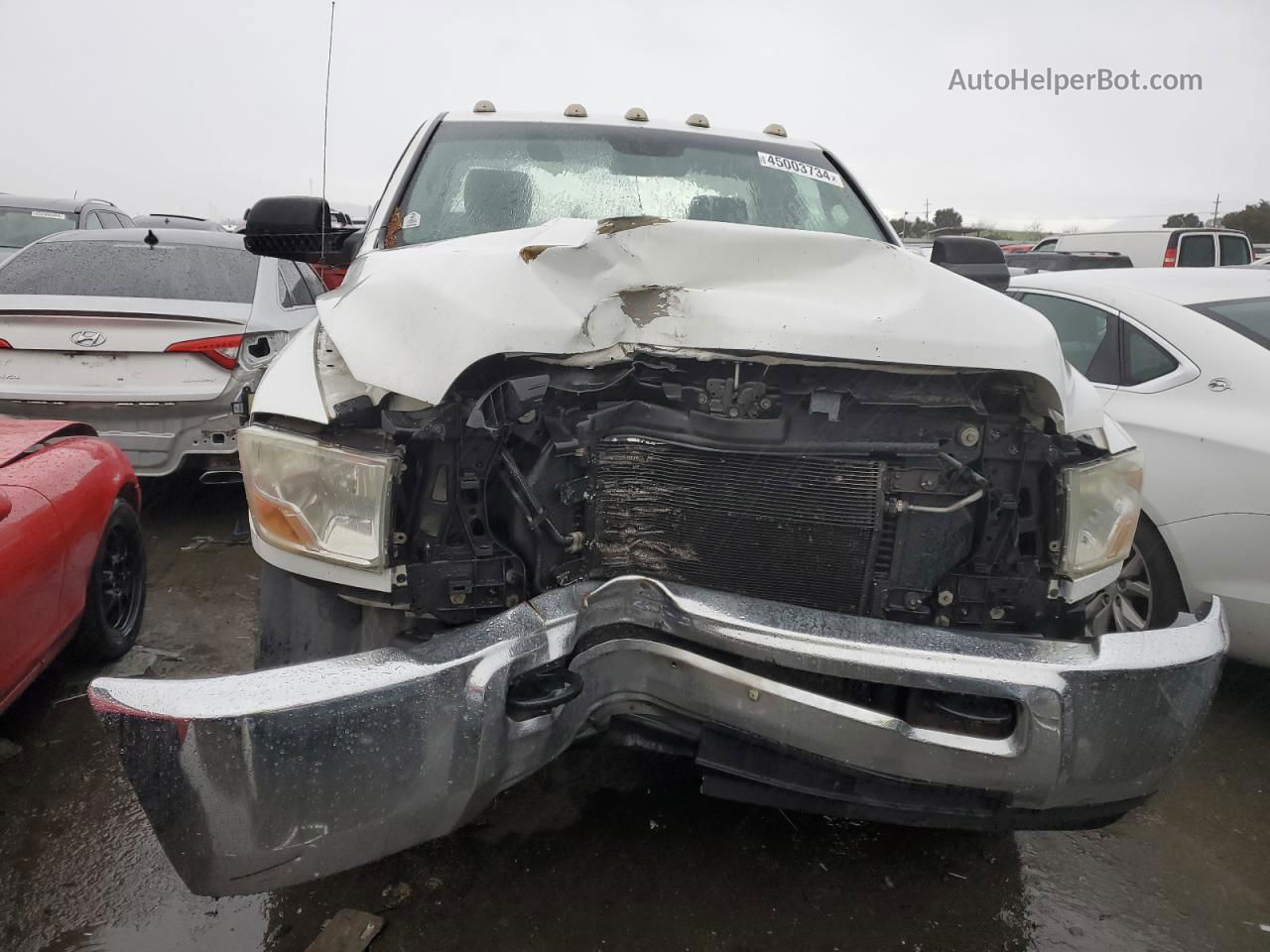 2012 Dodge Ram 3500 St White vin: 3C7WD8AL9CG205776