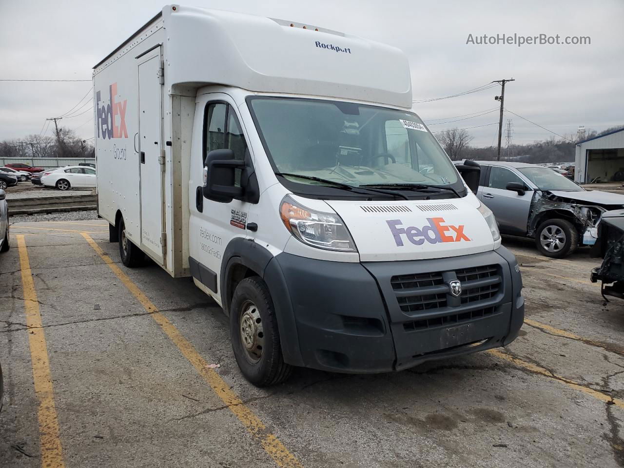 2017 Ram Promaster 3500 3500 Standard White vin: 3C7WRVLG5HE502546