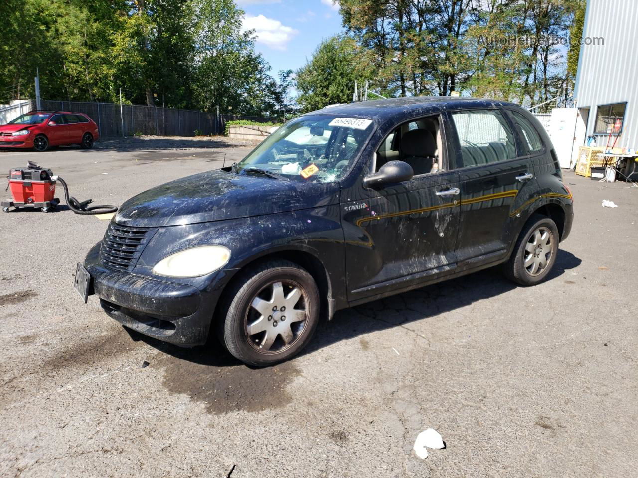 2004 Chrysler Pt Cruiser  Черный vin: 3C8FY48B64T205247