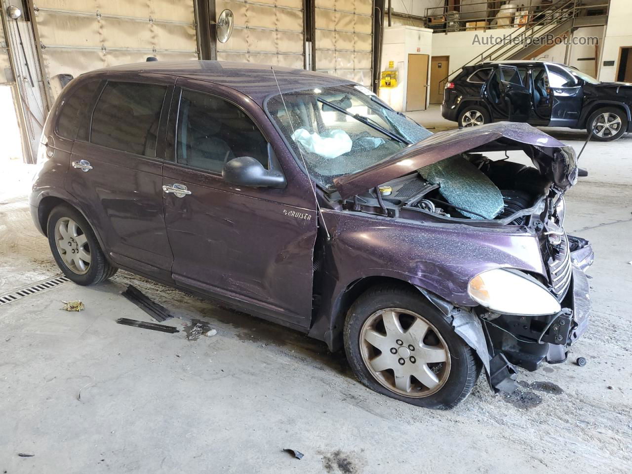 2004 Chrysler Pt Cruiser  Purple vin: 3C8FY48BX4T301947