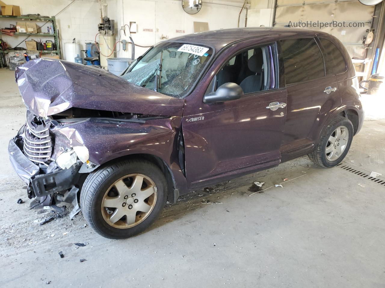 2004 Chrysler Pt Cruiser  Purple vin: 3C8FY48BX4T301947