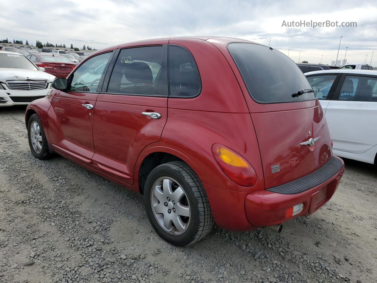 2004 Chrysler Pt Cruiser Touring Red vin: 3C8FY58874T218955