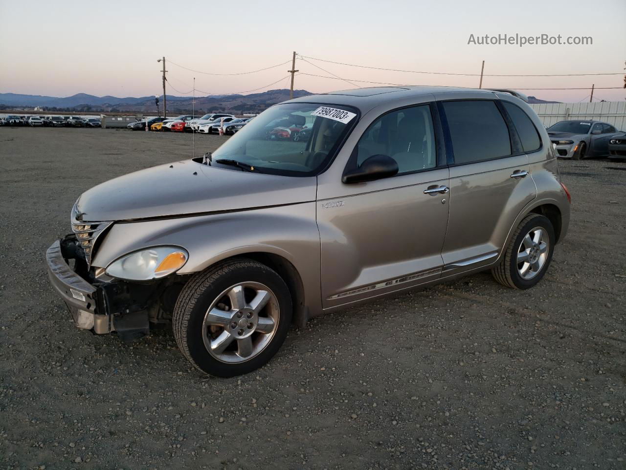 2004 Chrysler Pt Cruiser Limited Бежевый vin: 3C8FY68804T315663