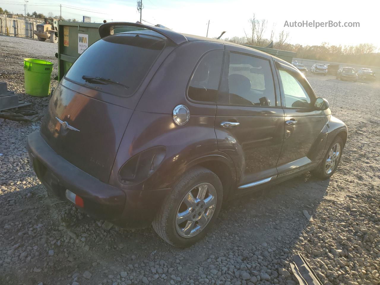 2004 Chrysler Pt Cruiser Limited Фиолетовый vin: 3C8FY68824T200160