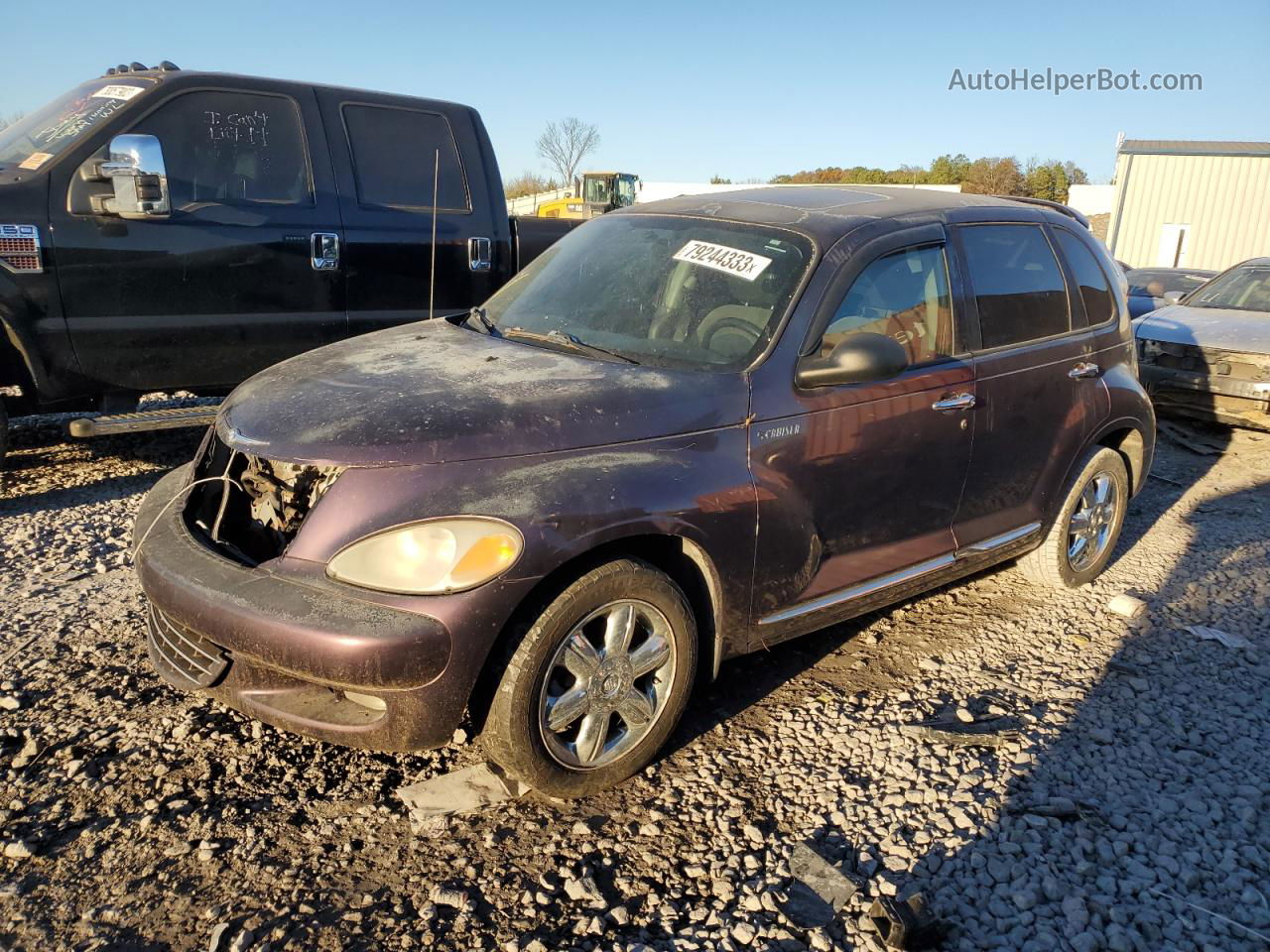 2004 Chrysler Pt Cruiser Limited Фиолетовый vin: 3C8FY68824T200160