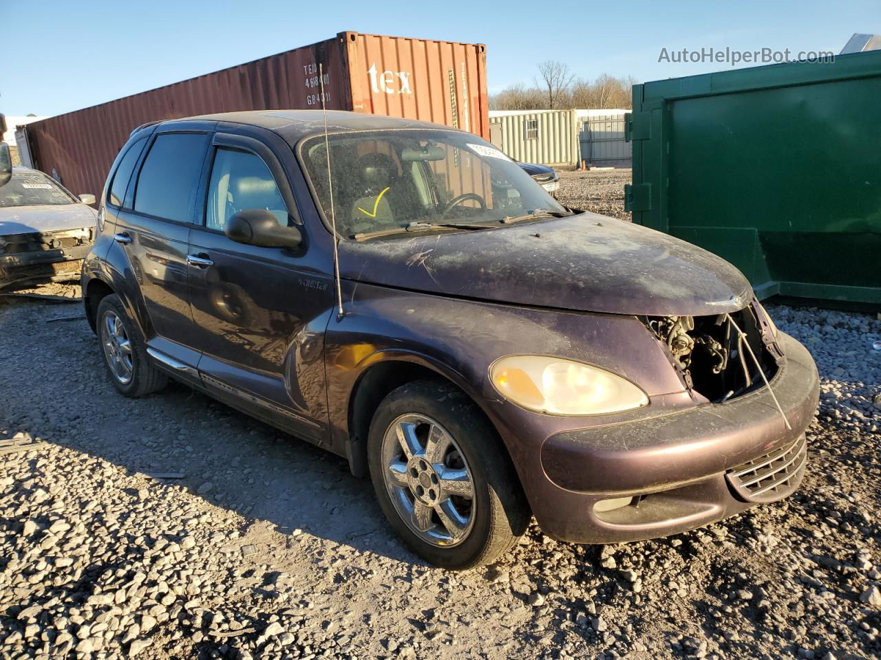 2004 Chrysler Pt Cruiser Limited Purple vin: 3C8FY68824T200160