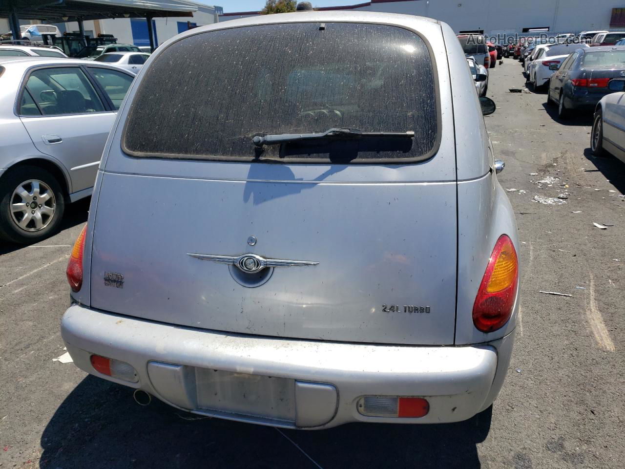 2004 Chrysler Pt Cruiser Limited Silver vin: 3C8FY68824T258351