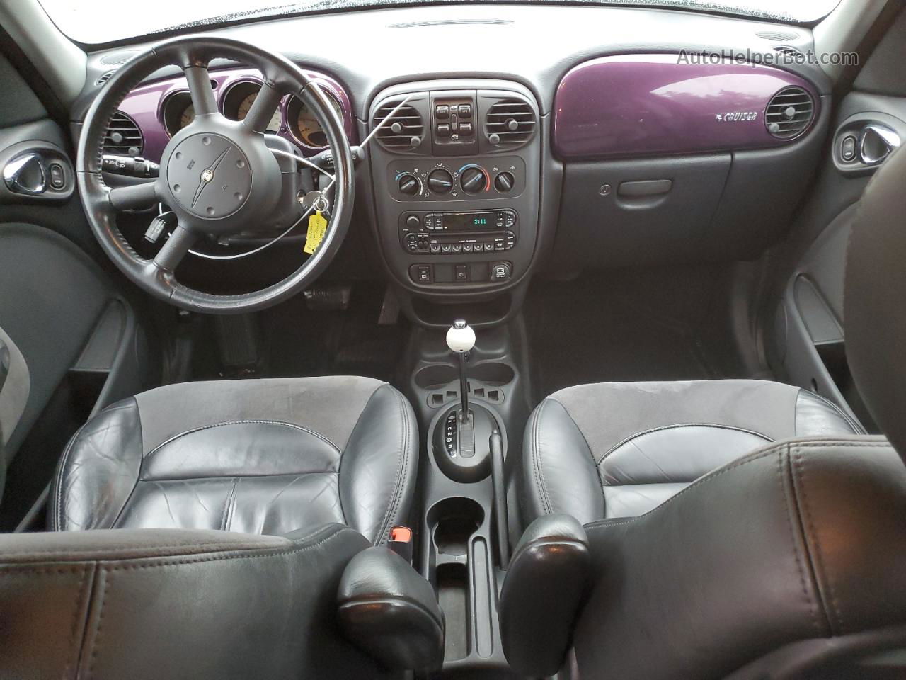 2004 Chrysler Pt Cruiser Limited Purple vin: 3C8FY68824T265316