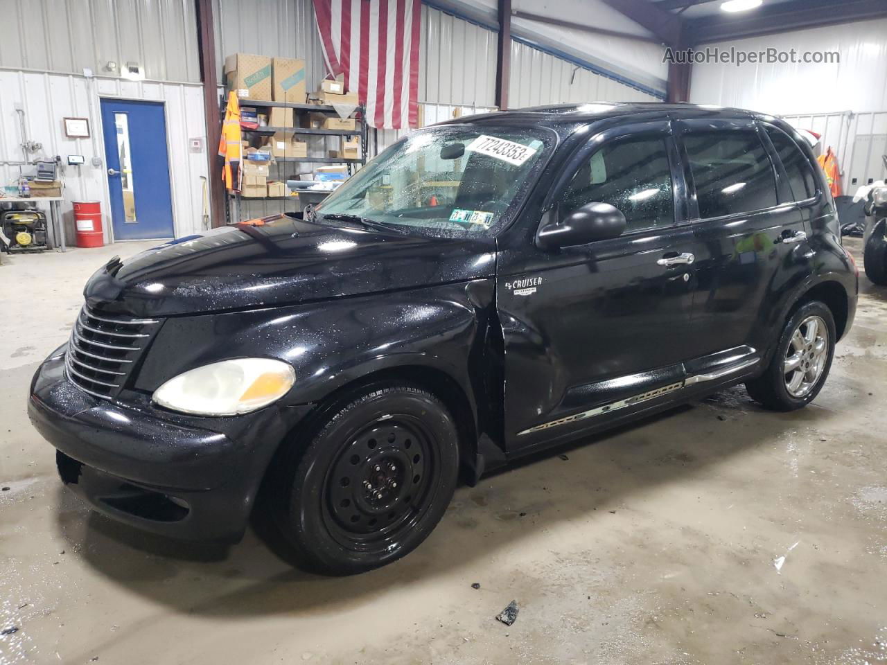 2004 Chrysler Pt Cruiser Limited Black vin: 3C8FY68834T252851