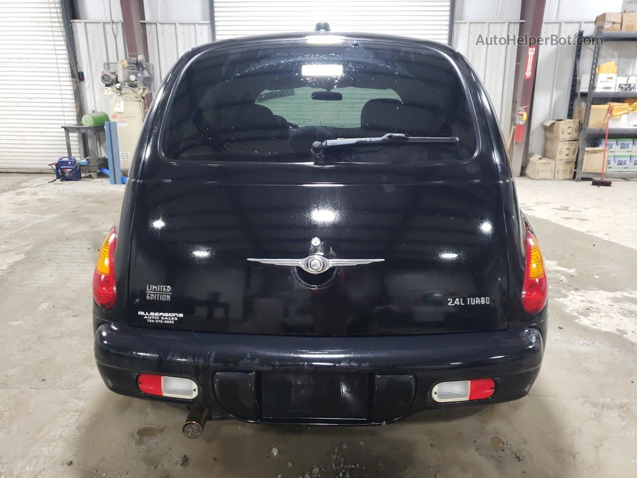 2004 Chrysler Pt Cruiser Limited Black vin: 3C8FY68834T252851