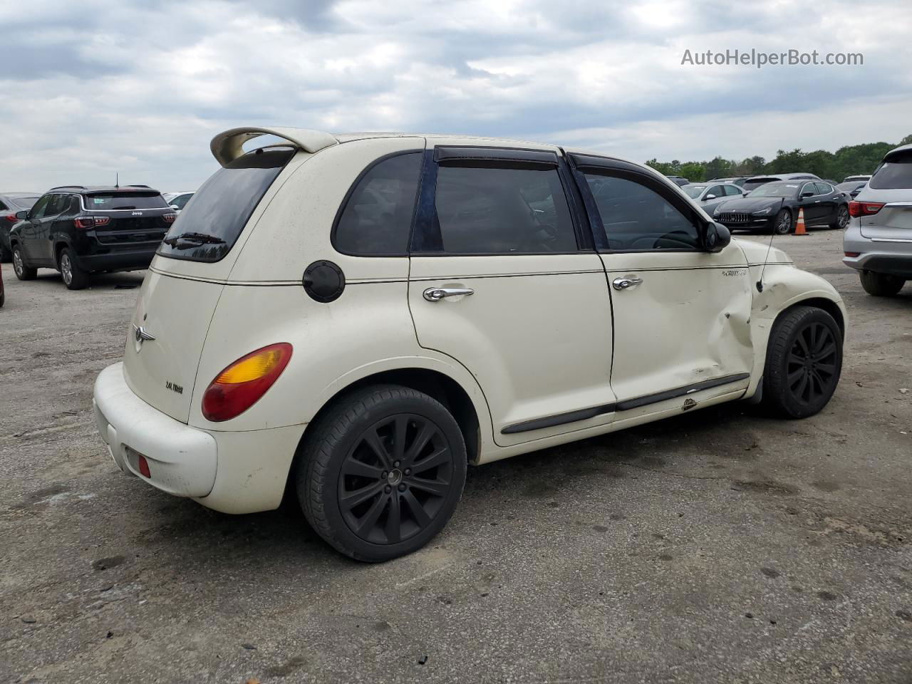 2004 Chrysler Pt Cruiser Limited White vin: 3C8FY68844T346933