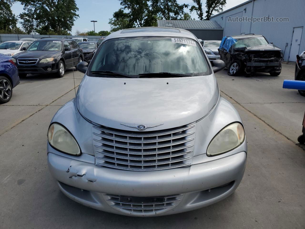 2004 Chrysler Pt Cruiser Limited Silver vin: 3C8FY68854T230544