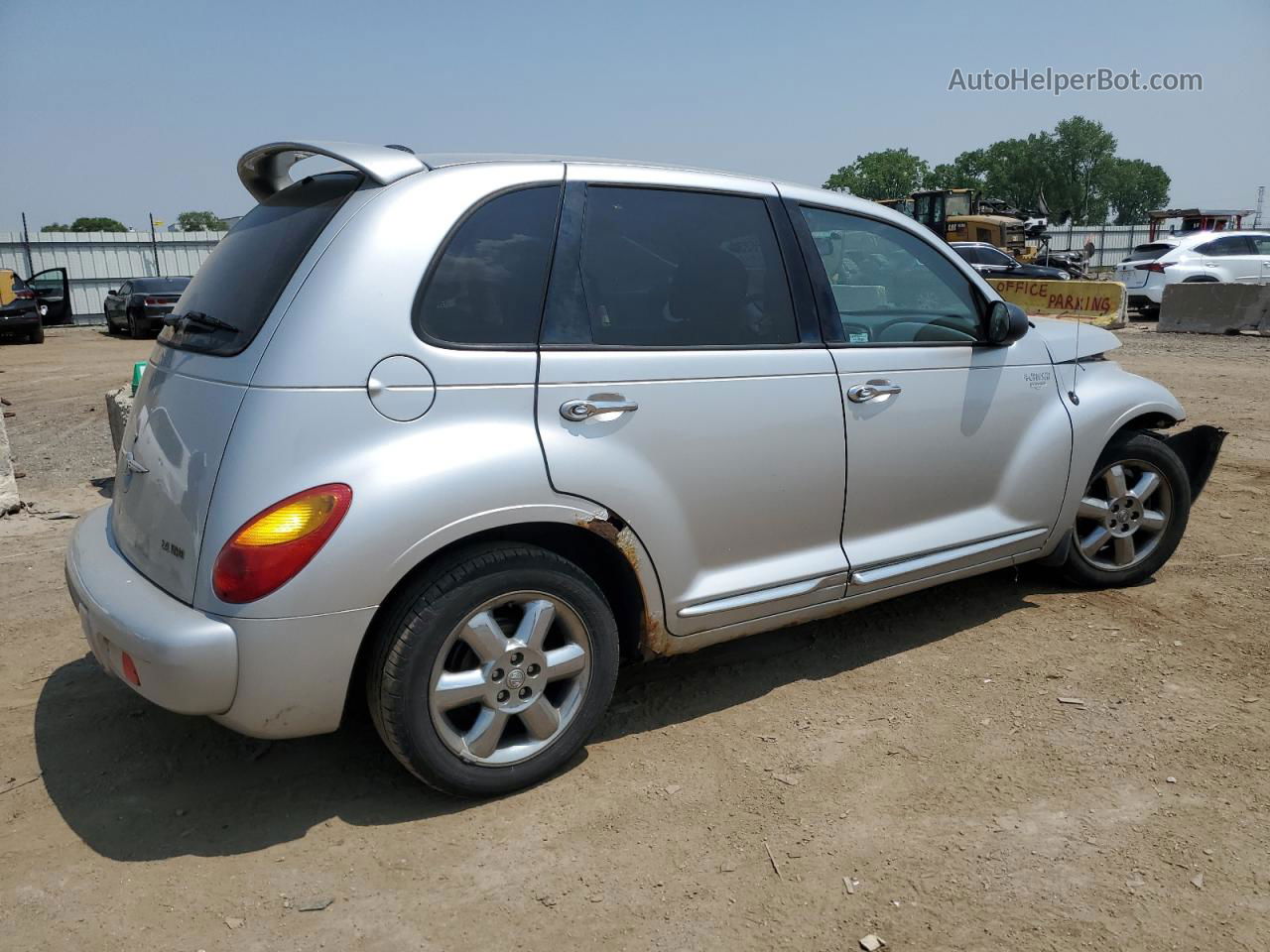 2004 Chrysler Pt Cruiser Limited Silver vin: 3C8FY68864T251998