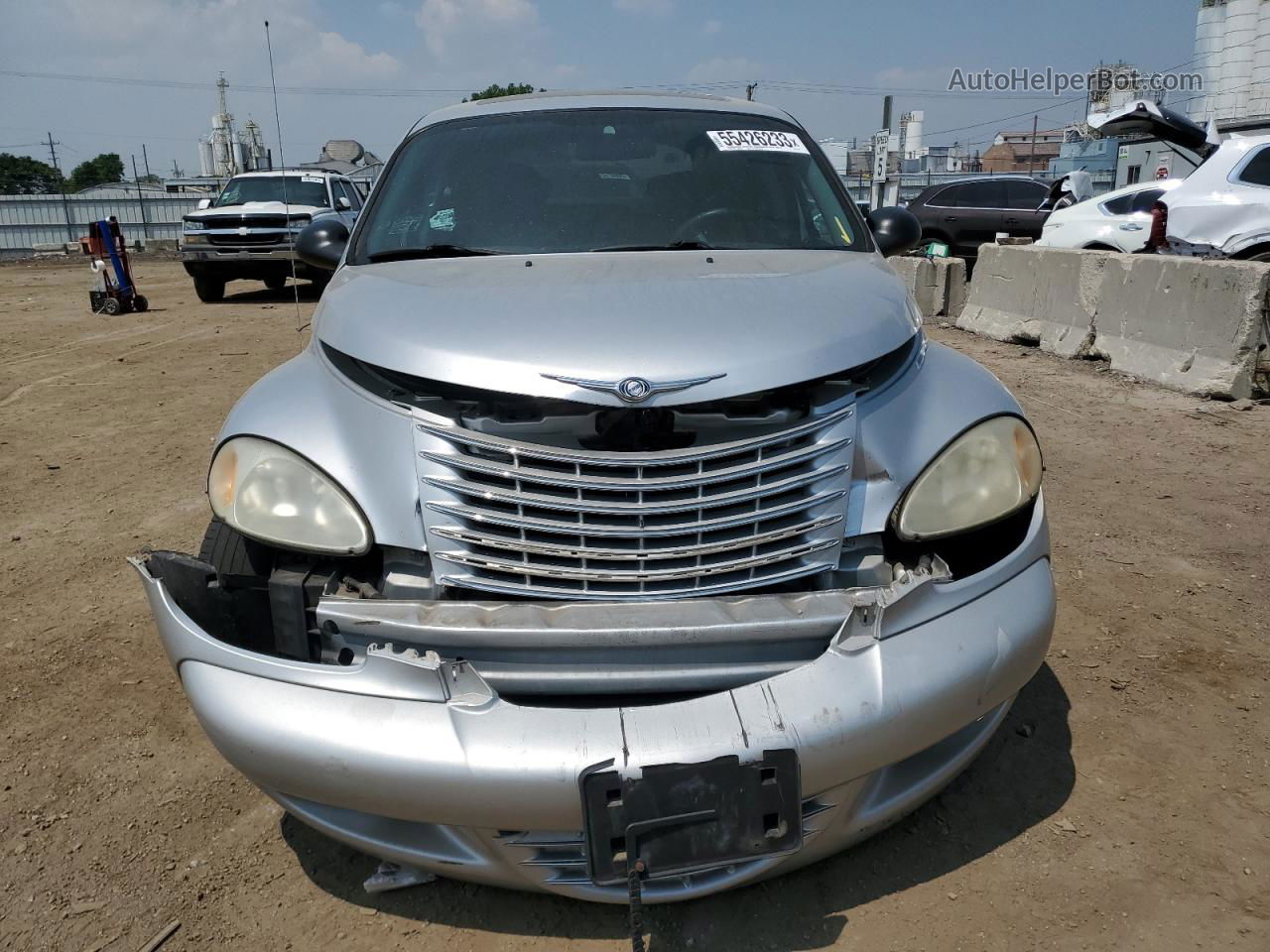 2004 Chrysler Pt Cruiser Limited Silver vin: 3C8FY68864T251998