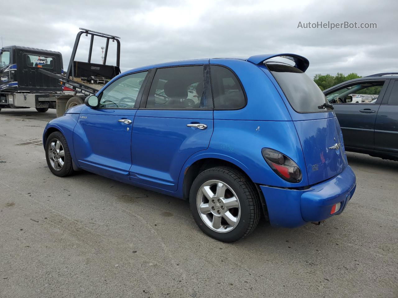 2004 Chrysler Pt Cruiser Limited Blue vin: 3C8FY68874T257714