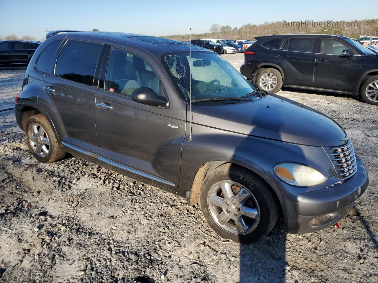 2004 Chrysler Pt Cruiser Limited Gray vin: 3C8FY68894T253924