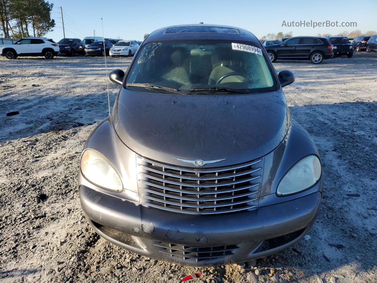 2004 Chrysler Pt Cruiser Limited Gray vin: 3C8FY68894T253924