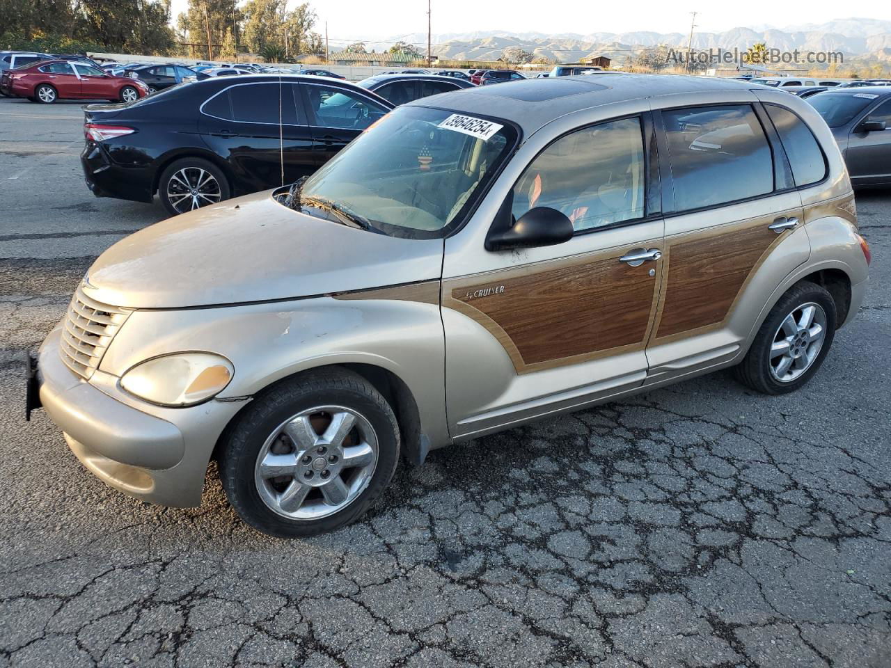 2004 Chrysler Pt Cruiser Limited Tan vin: 3C8FY68894T271811