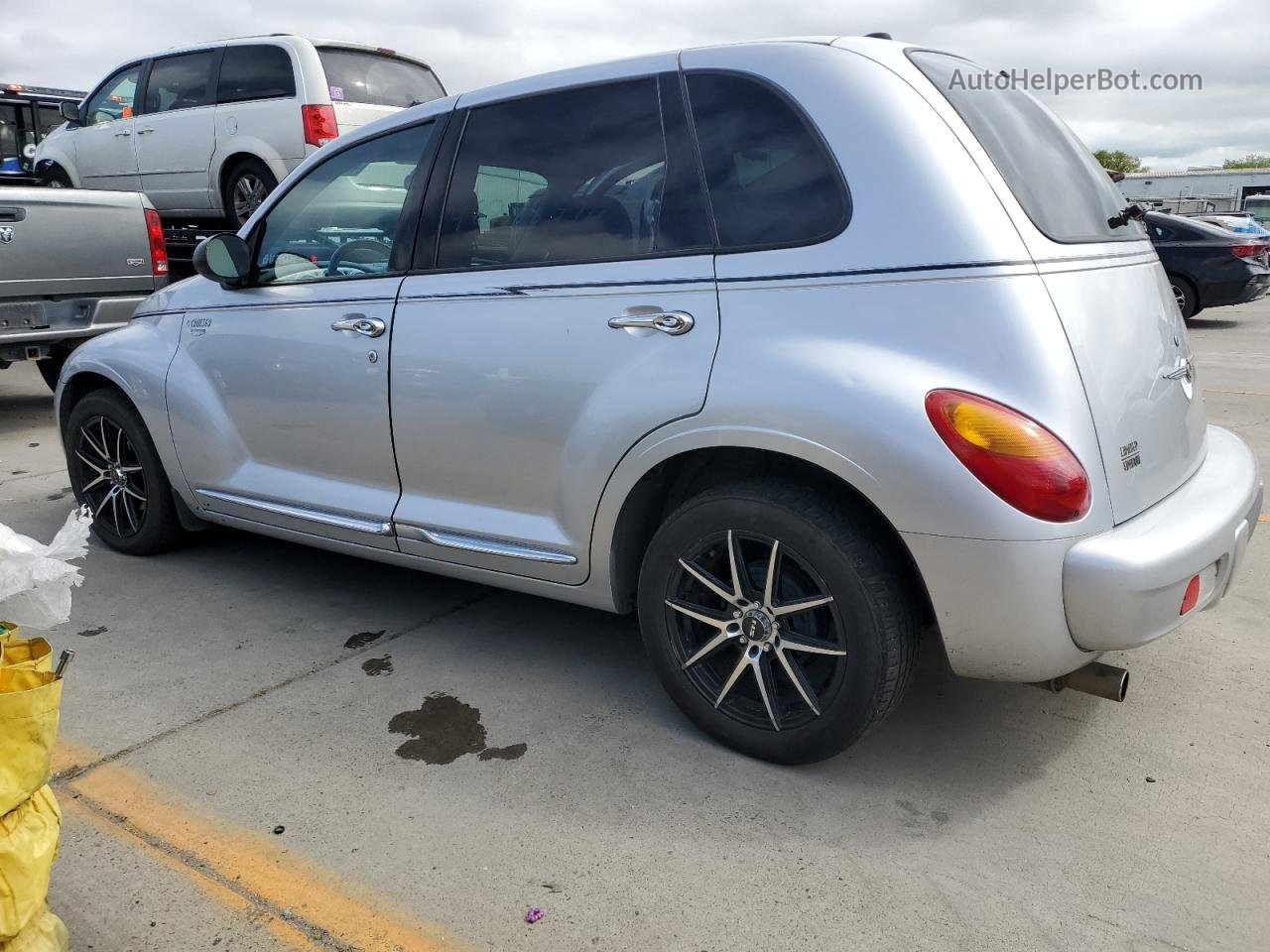 2004 Chrysler Pt Cruiser Limited Silver vin: 3C8FY688X4T223136