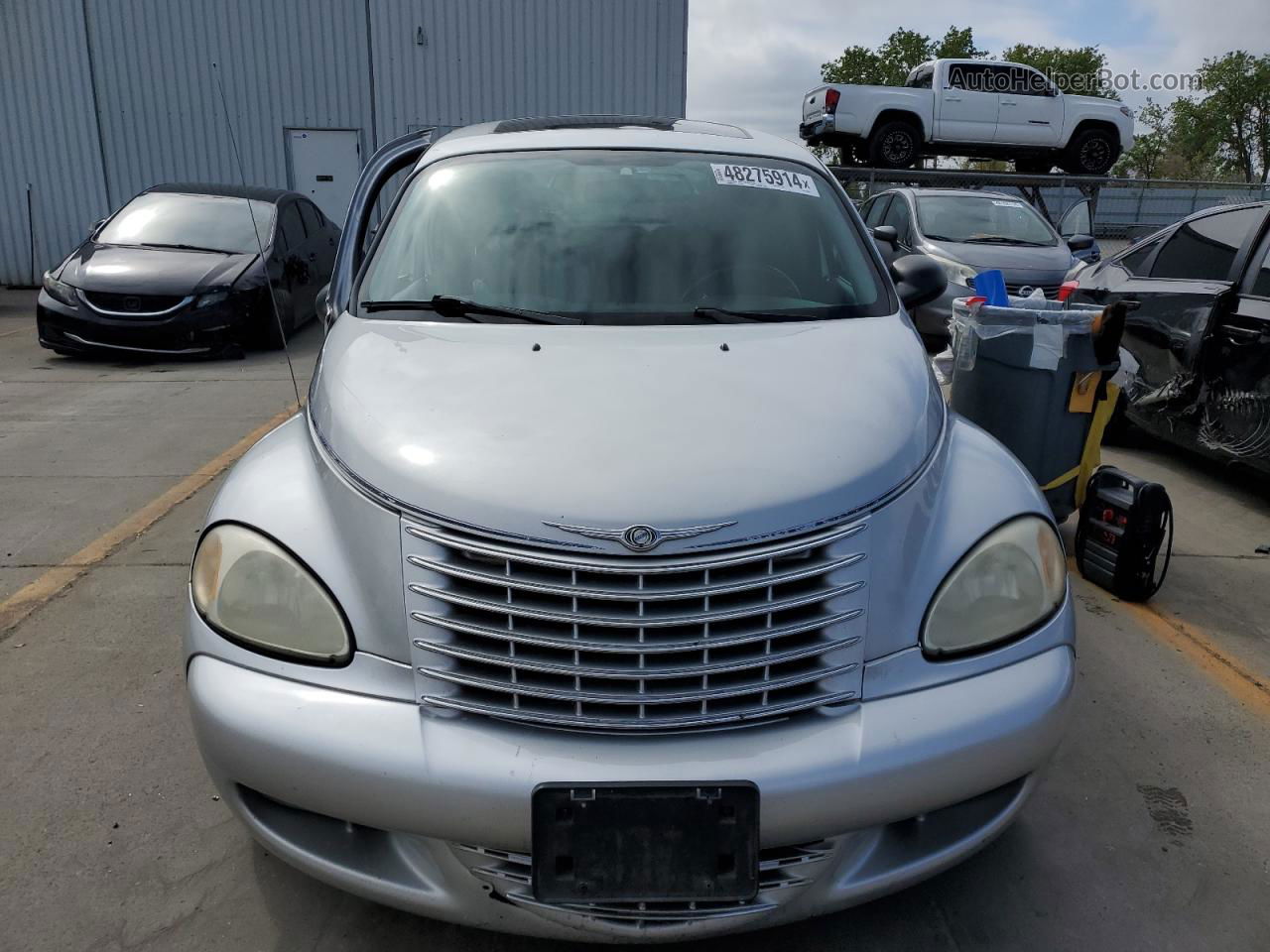 2004 Chrysler Pt Cruiser Limited Silver vin: 3C8FY688X4T223136