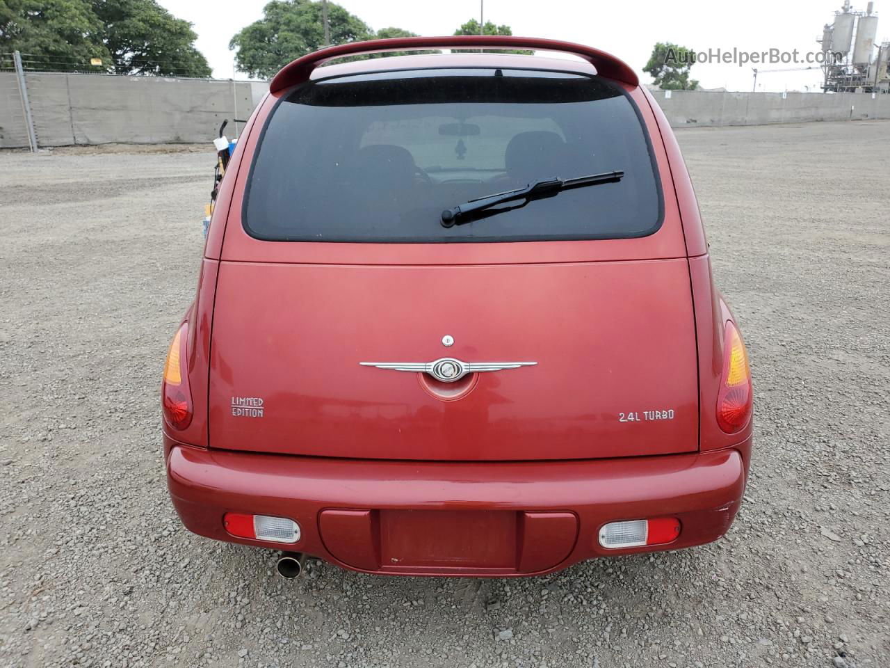 2004 Chrysler Pt Cruiser Limited Red vin: 3C8FY688X4T330316