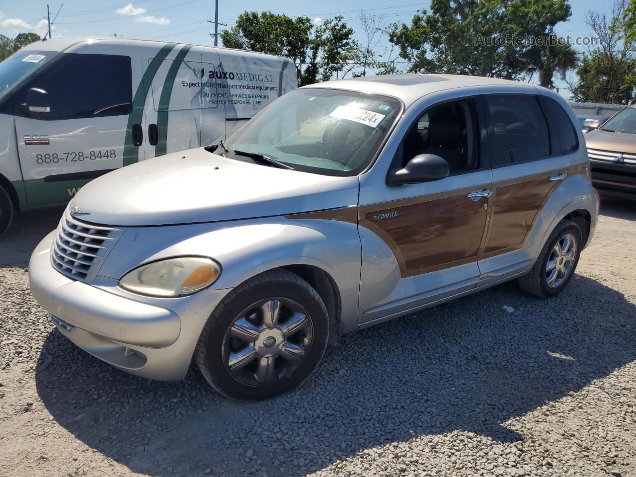 2004 Chrysler Pt Cruiser Limited Gray vin: 3C8FY68B04T285446