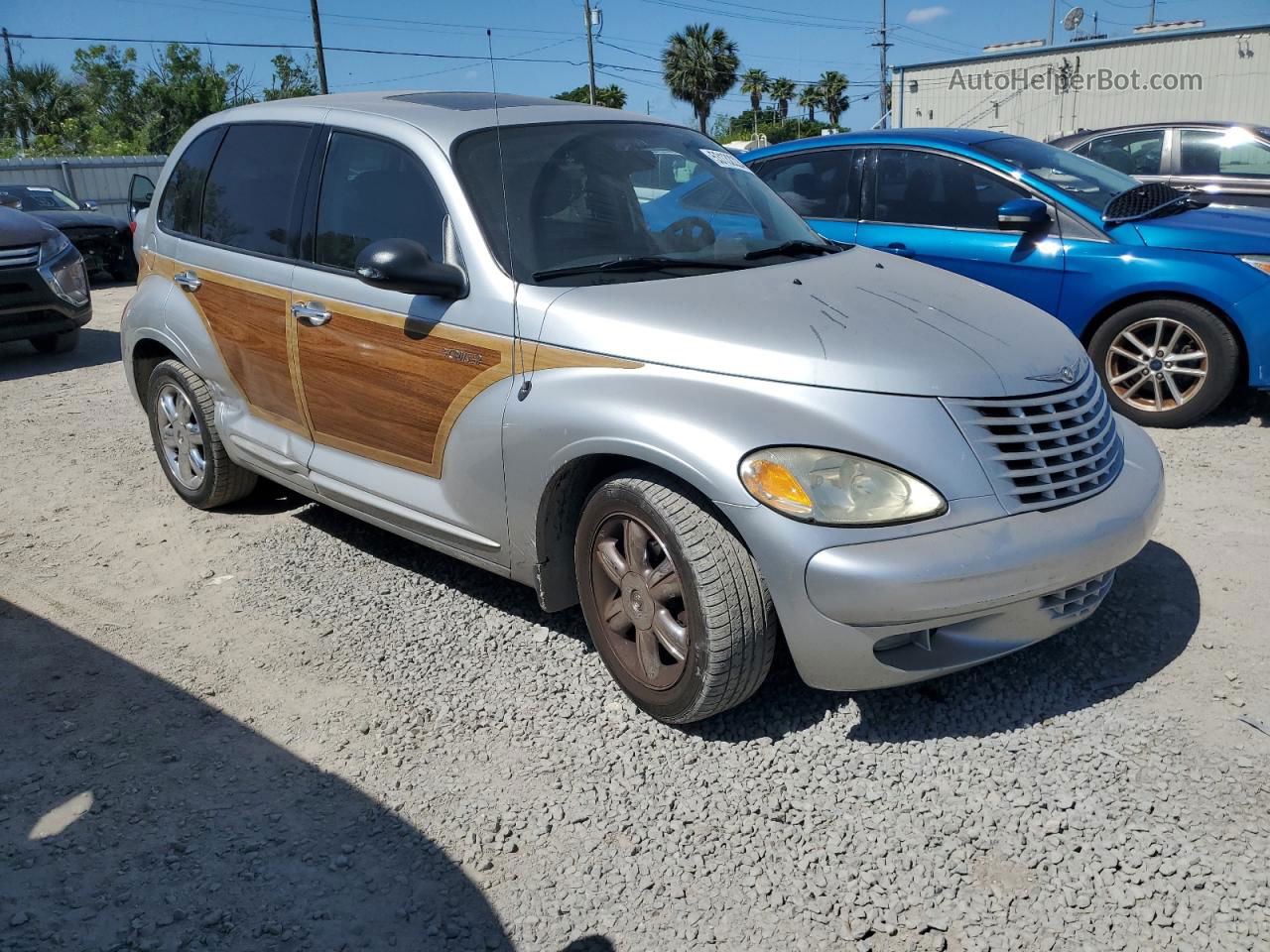 2004 Chrysler Pt Cruiser Limited Gray vin: 3C8FY68B04T285446