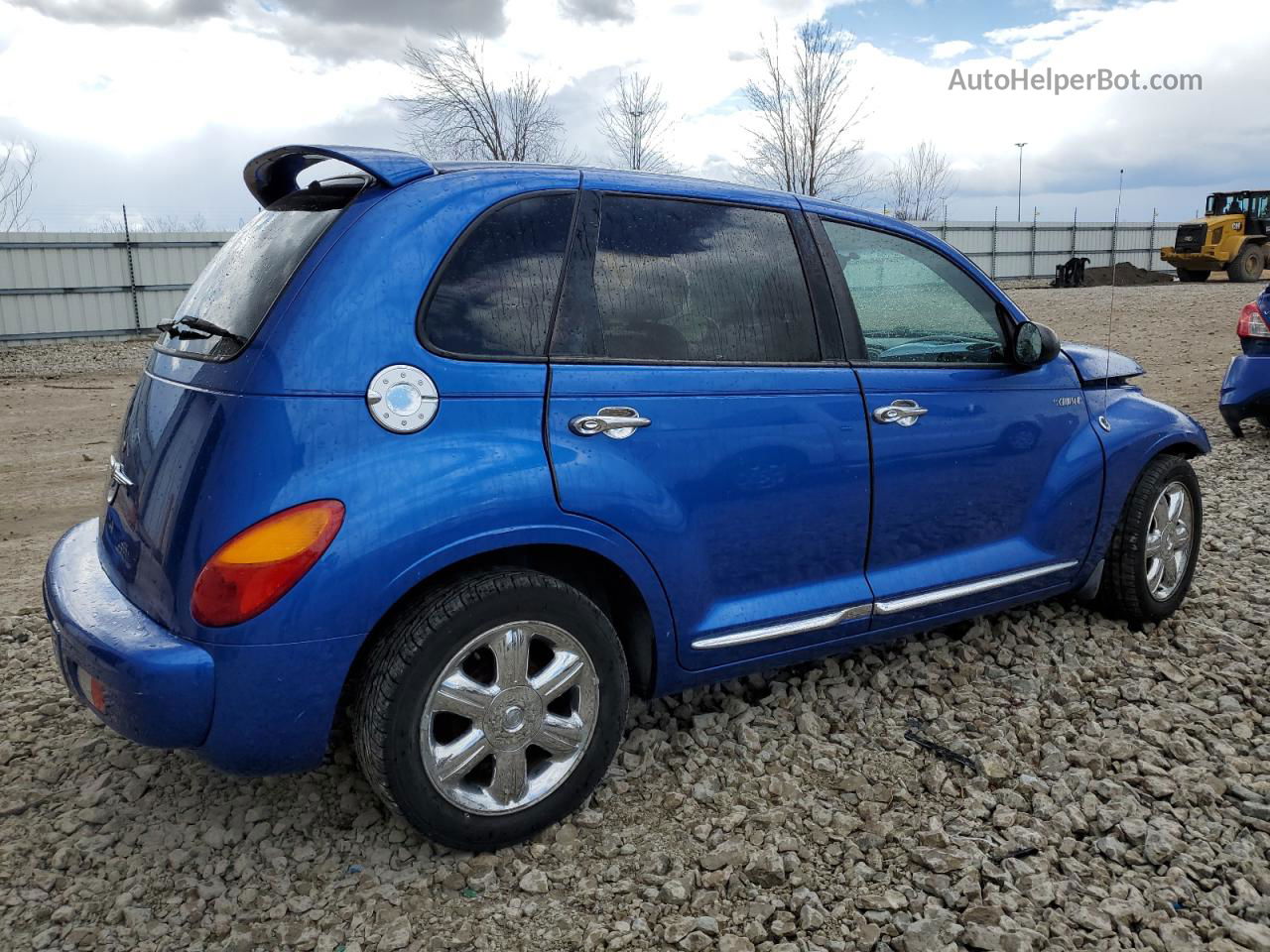 2004 Chrysler Pt Cruiser Limited Blue vin: 3C8FY68B04T342065