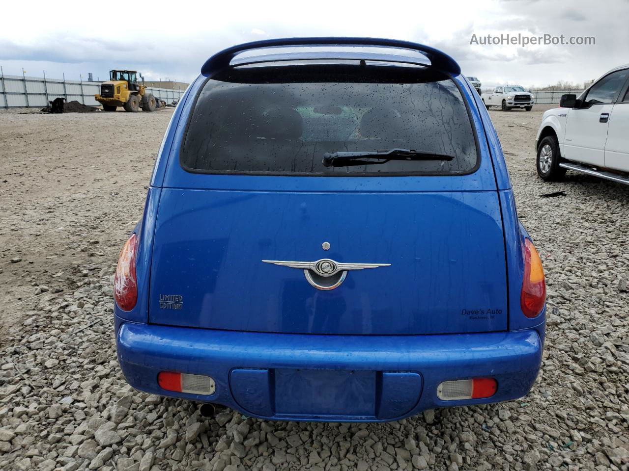 2004 Chrysler Pt Cruiser Limited Синий vin: 3C8FY68B04T342065