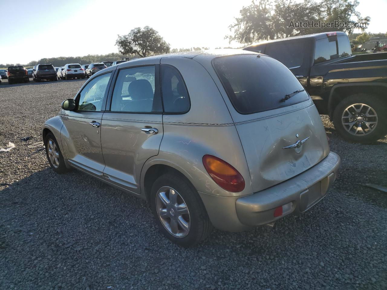 2004 Chrysler Pt Cruiser Limited Gold vin: 3C8FY68B14T356363