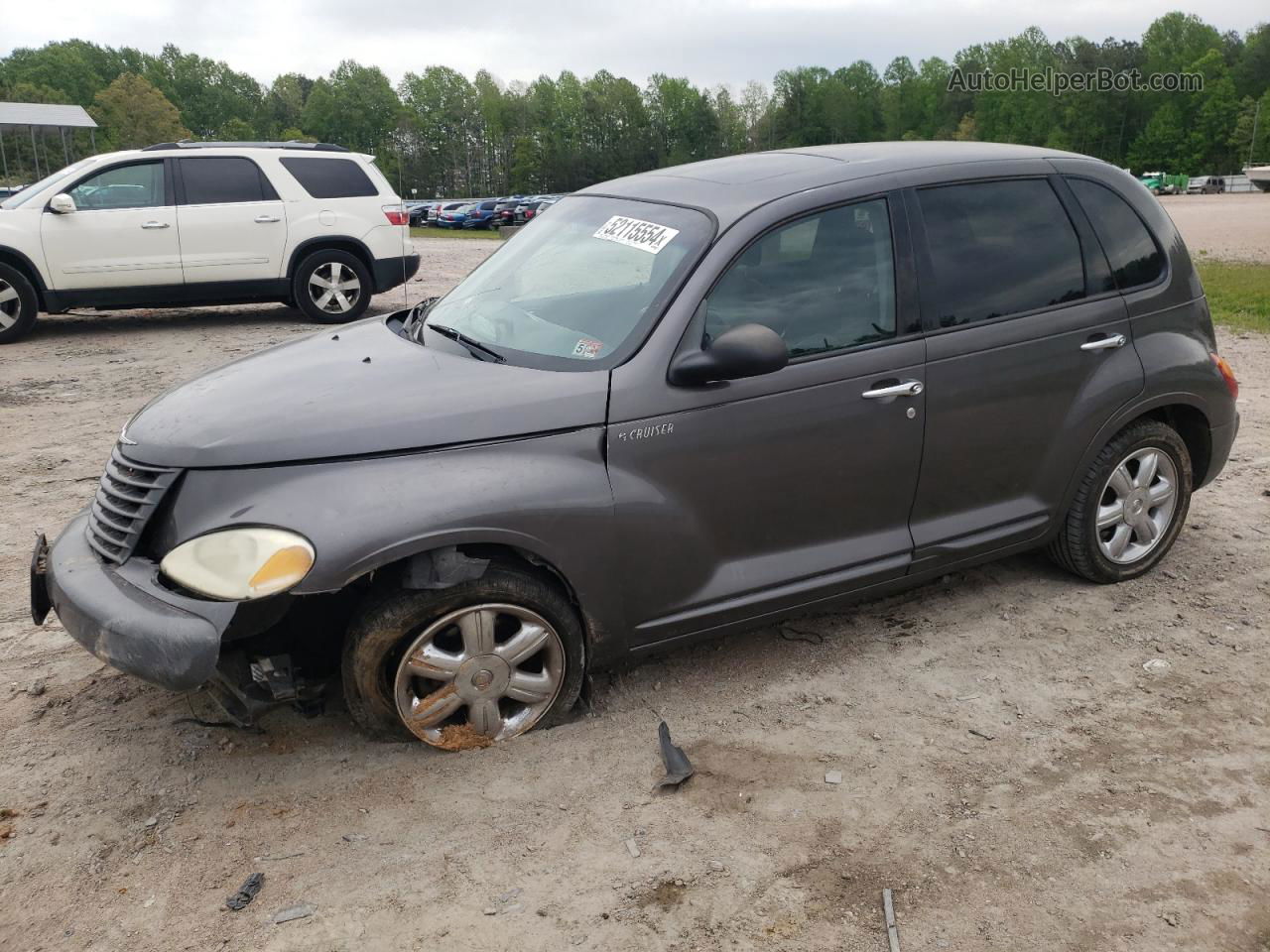 2004 Chrysler Pt Cruiser Limited Gray vin: 3C8FY68B34T222289