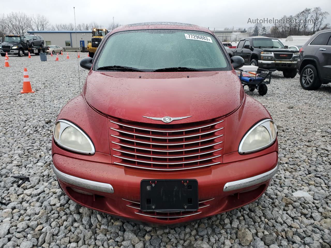 2004 Chrysler Pt Cruiser Limited Красный vin: 3C8FY68B74T265033