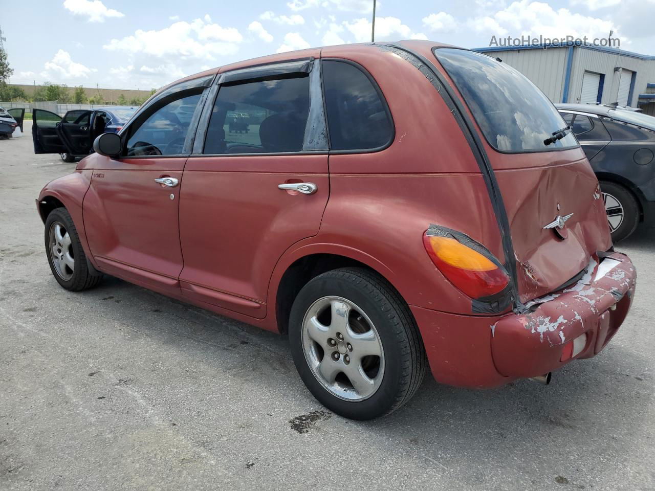 2004 Chrysler Pt Cruiser Limited Red vin: 3C8FY68B84T256714