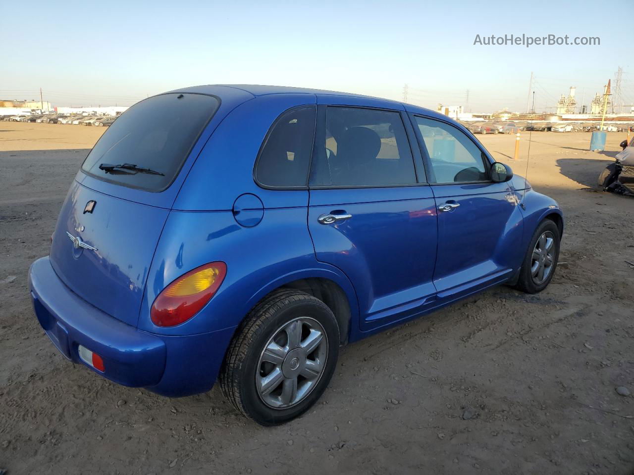 2004 Chrysler Pt Cruiser Limited Blue vin: 3C8FY68B94T309310