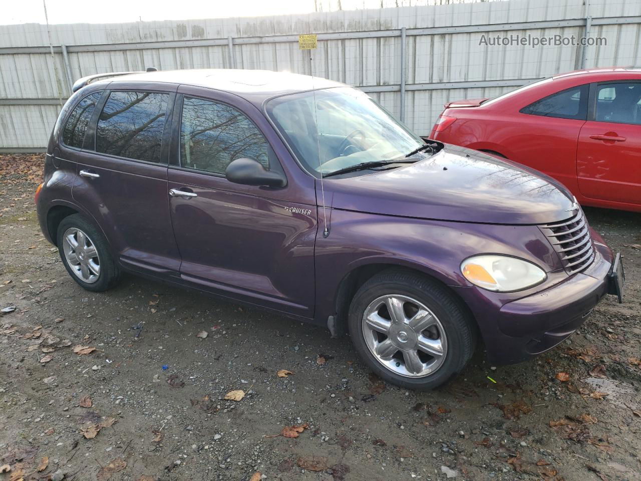 2004 Chrysler Pt Cruiser Limited Purple vin: 3C8FY68BX4T278858