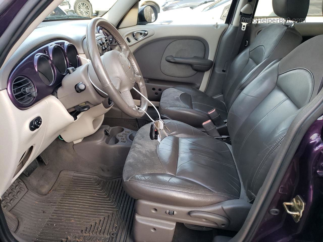 2004 Chrysler Pt Cruiser Limited Purple vin: 3C8FY68BX4T278858