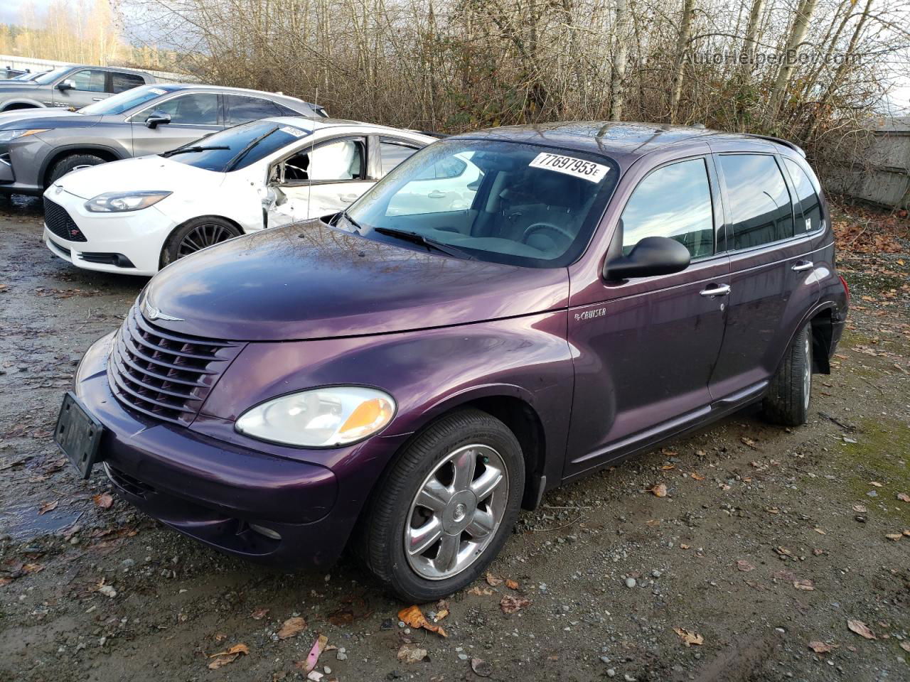 2004 Chrysler Pt Cruiser Limited Purple vin: 3C8FY68BX4T278858