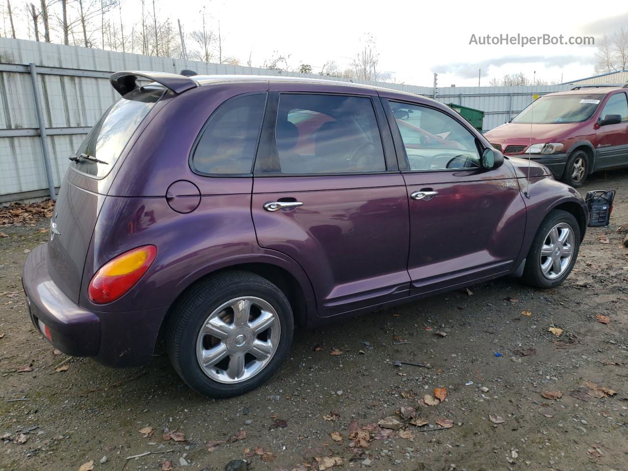 2004 Chrysler Pt Cruiser Limited Purple vin: 3C8FY68BX4T278858