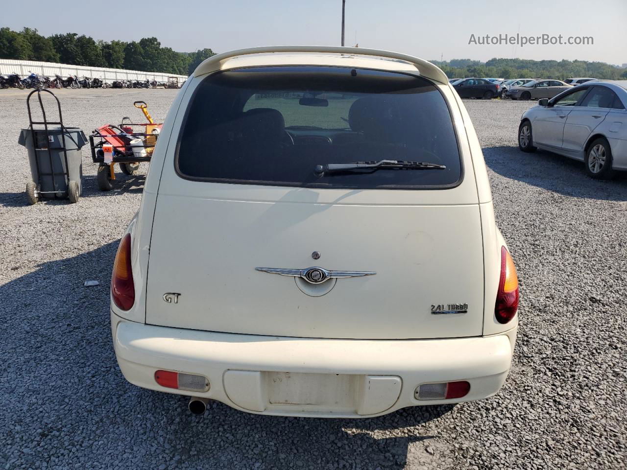 2004 Chrysler Pt Cruiser Gt Cream vin: 3C8FY78G04T335179