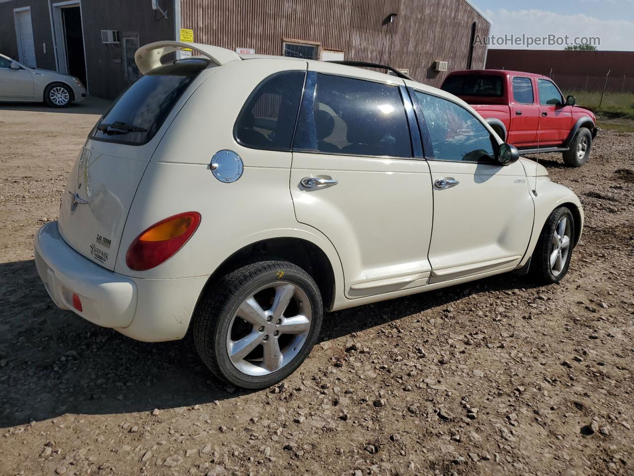 2004 Chrysler Pt Cruiser Gt White vin: 3C8FY78G14T230019