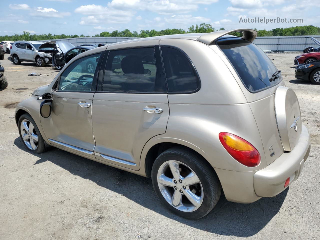 2004 Chrysler Pt Cruiser Gt Beige vin: 3C8FY78G44T243833