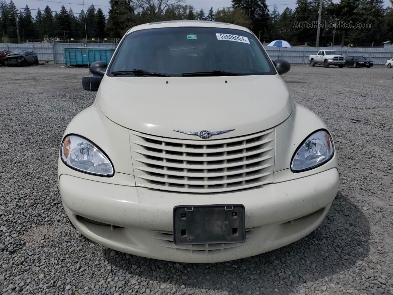 2004 Chrysler Pt Cruiser Gt Cream vin: 3C8FY78G74T321182