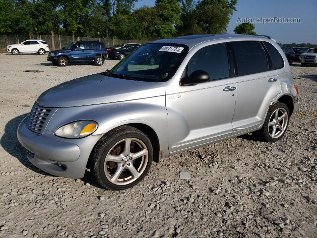 2004 Chrysler Pt Cruiser Gt Серебряный vin: 3C8FY78GX4T216927